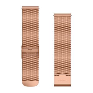 SCHNELLWECHSEL-METALL-ARMBAND 20mm Rosegold/Milanese fuer VIVOMO