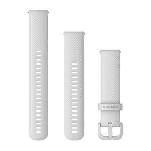 Schnellwechsel-Armbänder (20 mm), weiß