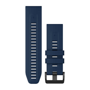 QuickFit®-Armband 26mm, Silikon Mittelblau