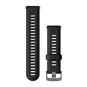 Uhrenarmbänder (Forerunner® 955), schwarz mit schieferfarbenen T