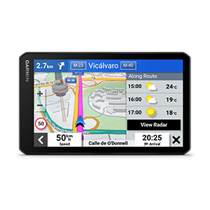 Garmin DriveCam™ 76, GPS-Navi mit 7 Zoll großem Display und inte