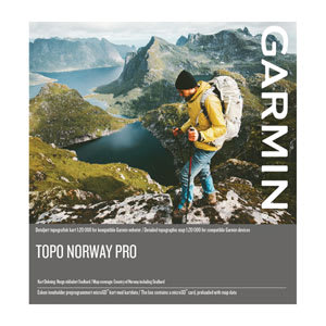 microSD™/SD™ card: TOPO Norway PRO